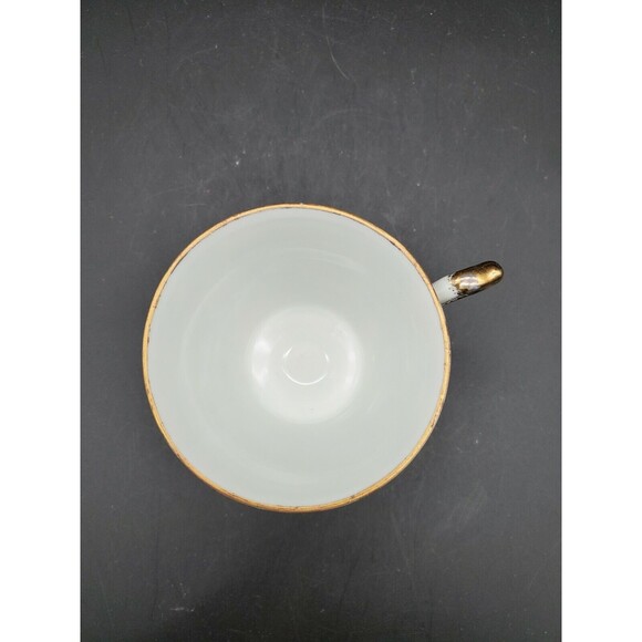 Chintz Violet Teacup Coffee Cup Gold Trimmed Vintage - Picture 3 of 12